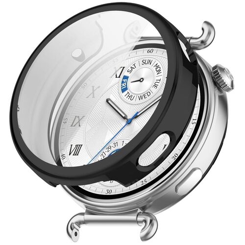 F�r Huawei Watch GT 6 41mm Electroplated TPU Schutz H�lle Schwarz