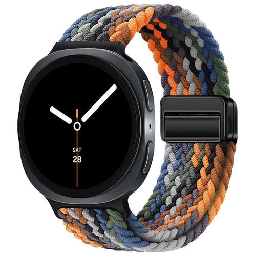 Magnetverschluss Armband f�r Samsung Galaxy Watch 8 / 8 Classic Nylon Loop  