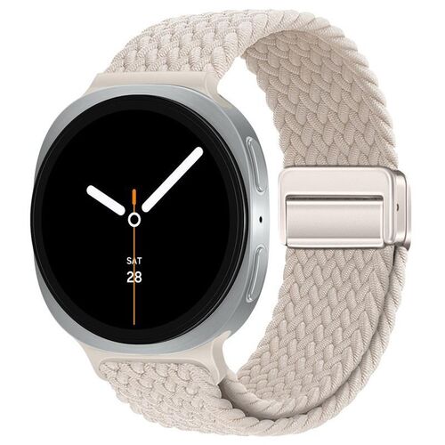 Magnetverschluss Armband f�r Samsung Galaxy Watch 8 / 8 Classic Nylon Loop  