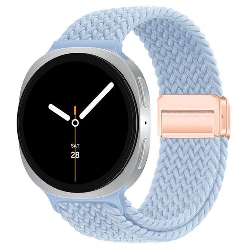 Magnetverschluss Armband f�r Samsung Galaxy Watch 8 / 8 Classic Nylon Loop  