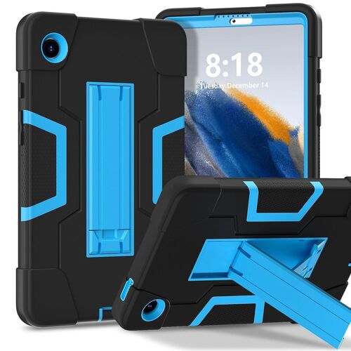 Fr Samsung Galaxy Tab A11 Color Hybrid Design Hlle Halter Schwarz