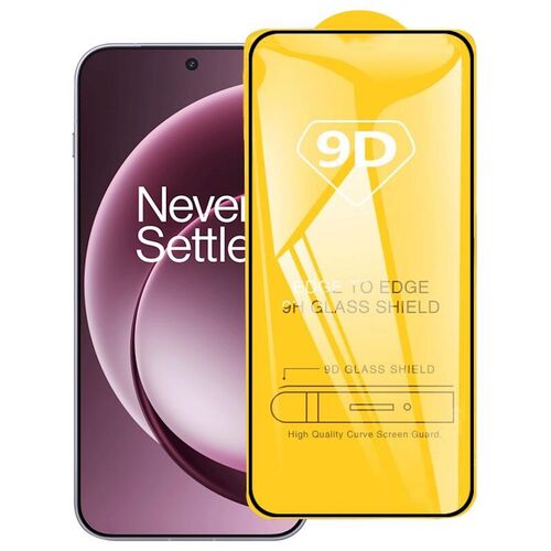 F�r OnePlus 15 9D Full Schutz Folie Displayschutz Hart Glas
