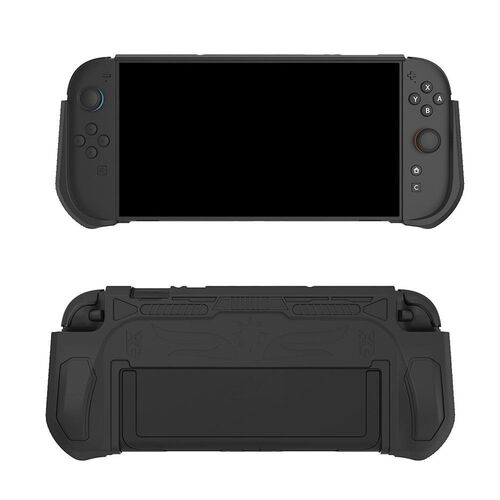 F�r Nintendo Switch 2 TPU Handheld Schutzh�lle Sto�fest Schwarz