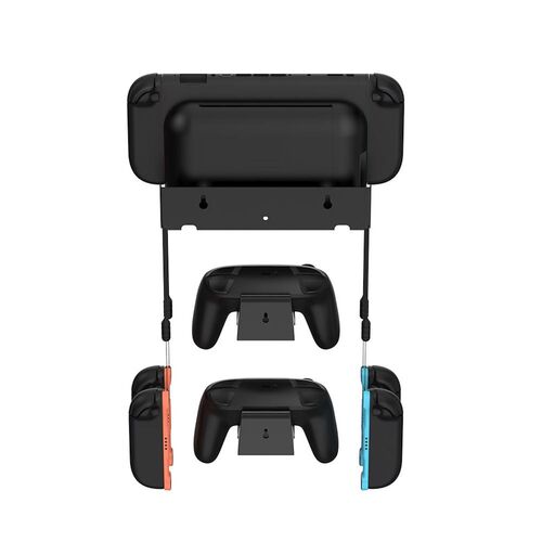 F�r Nintendo Switch 2 Controller Wandhalterung Storage Rack Schwarz