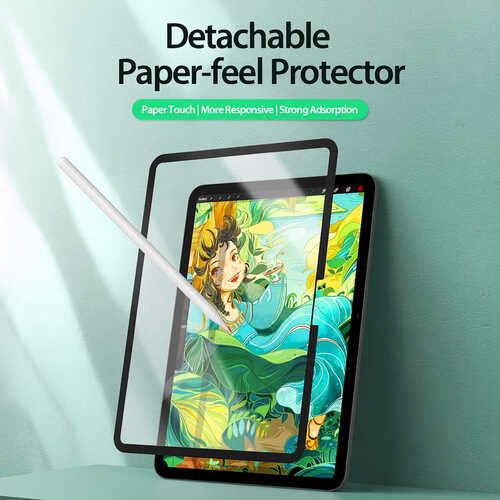 PaperFeel Papier Folie f�r Samsung Tablets Abnehmbar Magnetisch Wiederverwendbar
