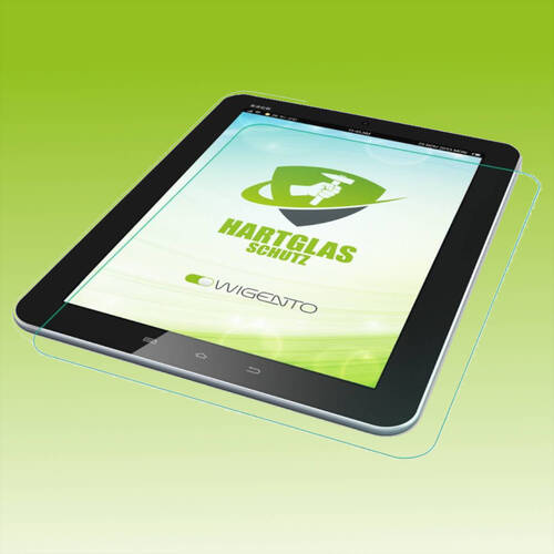 Tempered Echtglas Schutz Folie H9 und normale Displayschutzfolien f�r Tablet 