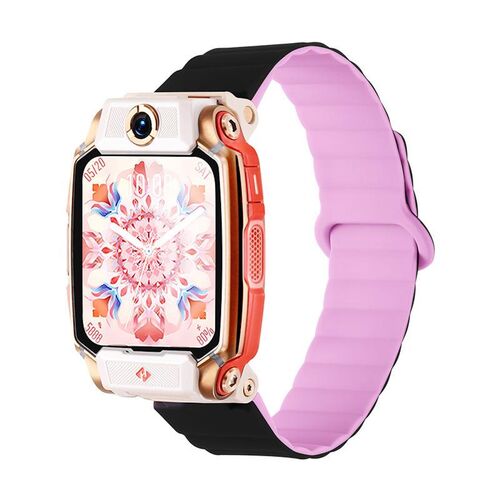 F�r Imoo Watch Phone Series Two Color Magnetisches Silikon Armband