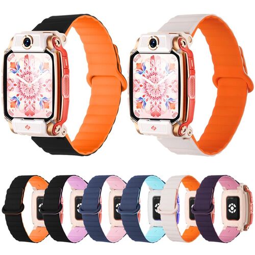 Magnetisches Silikon Armband f�r Imoo Watch Phone Series Two Color Design