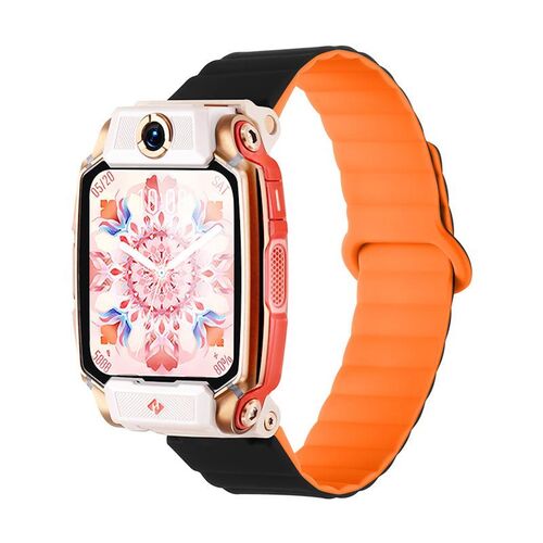 Magnetisches Silikon Armband f�r Imoo Watch Phone Series Two Color Design 