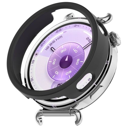 F�r Huawei Watch GT 6 41mm Kunststoff Half Cover Schutz H�lle Schwarz