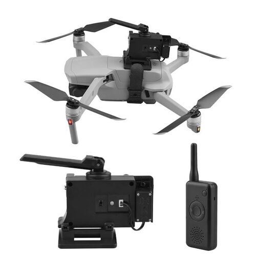 F�r DJI Mavic Air 2 / Air 2S / Mini 4 Pro / 3 Drohnenwerfer Schwarz