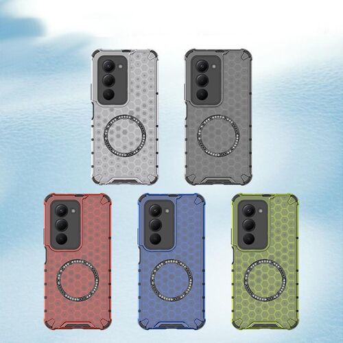 Magnet H�lle f�r Xiaomi Modelle Honeycomb Design Hybrid Ringhalter Cover