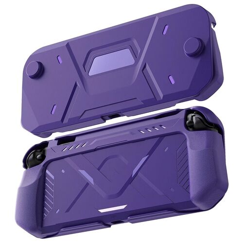F�r Nintendo Switch 2 Mecha Style Sto�festes TPU Schutzgeh�use Lila