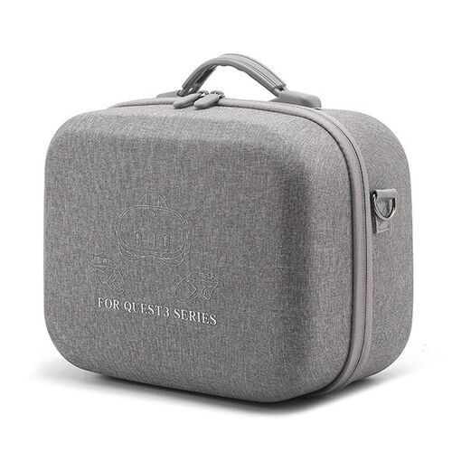 F�r Meta Quest 3 / 3S Tragetasche Schultertasche Headset Grau