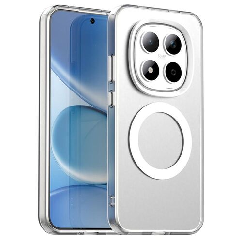 F�r Xiaomi Redmi Note 15 Pro 5G Candy Design Magsafe TPU H�lle Wei�