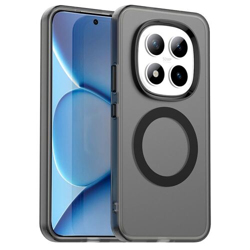 F�r Xiaomi Redmi Note 15 Pro Plus 5G Design Magsafe H�lle Schwarz