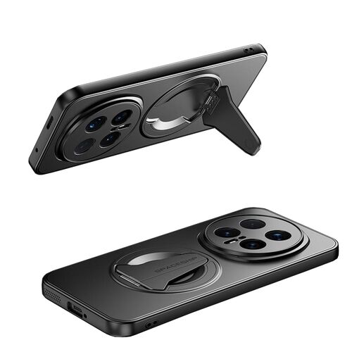 F�r Honor Magic 8 Kunststoff MagSafe Folding Halterung H�lle Schwarz