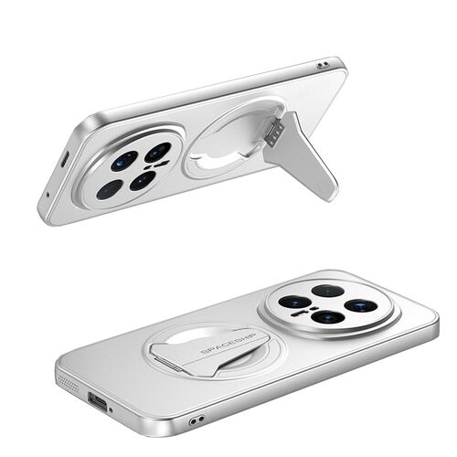 F�r Honor Magic 8 Kunststoff MagSafe Folding Halterung H�lle Silber