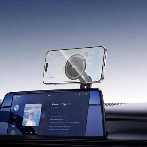 F�r Smartphone Aluminium Magnetische Ring Handyhalterung Auto Schwarz