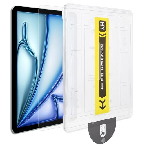 SnapFit Schutzglas f�r Apple iPad Modelle mit Installationshilfe Premium 9H 