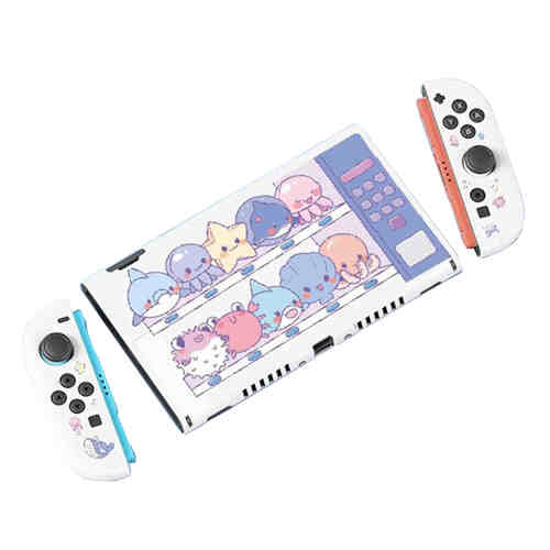 F�r Nintendo Switch 2 TPU Schutzh�lle mit Ocean-Vending-Machine-Motiv