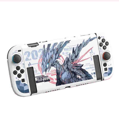 F�r Nintendo Switch 2 TPU Schutzh�lle mit Drachen-Motiv