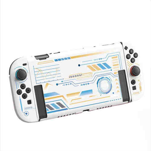 F�r Nintendo Switch 2 TPU Schutzh�lle mit Linear-Moment-Motiv