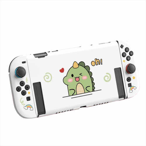 F�r Nintendo Switch 2 TPU Schutzh�lle mit s��em Dinosaurier-Motiv