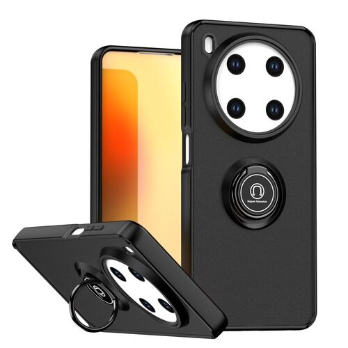 F�r ZTE Blade V70 Max Q Series Design TPU + PC Schutz H�lle Schwarz