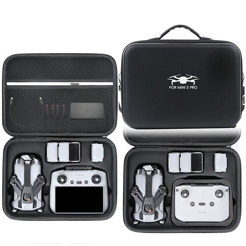 F�r DJI Mini 5 Pro Fly More Organizer Schultertasche Schwarz