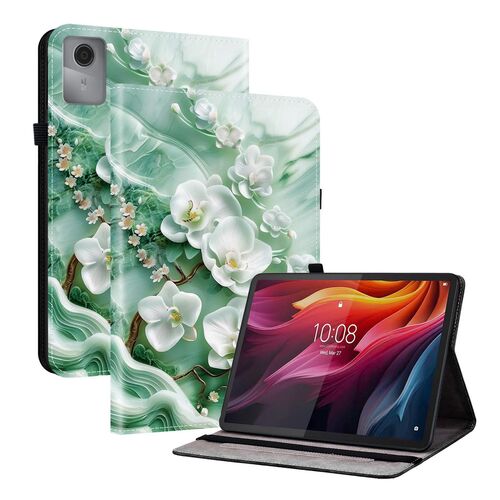 F�r Lenovo Idea Tab 11 Crystal Textur Kunstleder Motiv Schutzh�lle