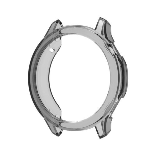 F�r Oppo Watch S Kunststoff Coverage TPU Schutz H�lle Frosted Schwarz