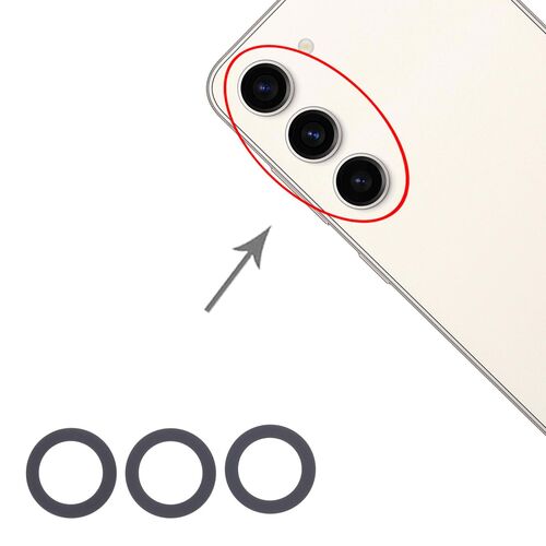 F�r Samsung Galaxy S23 SM-S911B Back Kamera Linse Reparatur Ersatzteil