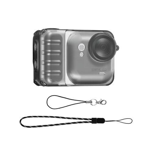 F�r Insta360 GO ultra elastische TPU Schutzh�lle Frosted Schwarz