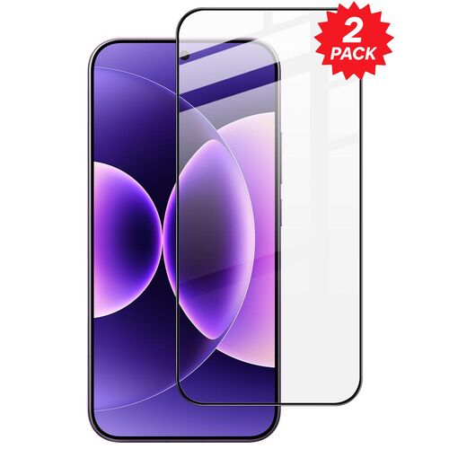F�r Xiaomi 17 Pro Max 2x 3D Premium Full 0,3mm Hart Glas Schutzglas