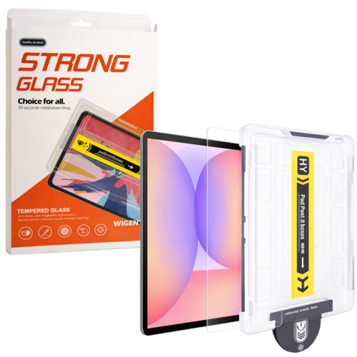 SnapFit Schutzglas f�r Samsung Tab Modelle mit Installationshilfe Premium 9H 