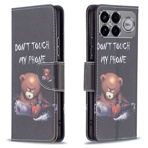 F�r Xiaomi Poco F8 Ultra Kunstleder Book Wallet Motiv Schutz Tasche