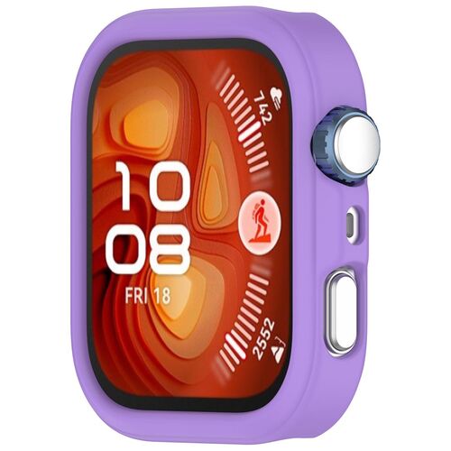 F�r Huawei Watch Fit 4 Soft Silikon Schutz H�lle Geh�use Lila