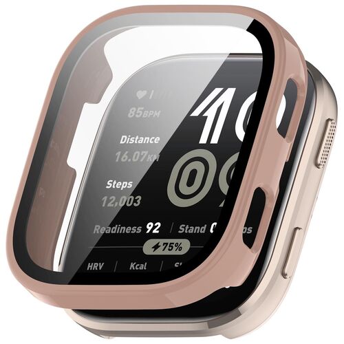 Schutzh�lle + 9H Glas f�r Huawei Watch Fit 4 / 4 Pro Full Cover Kunststoff 