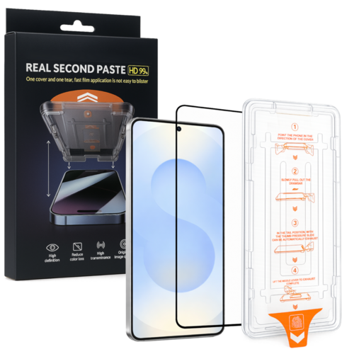 F�r Samsung Galaxy S26 5G SnapFit 9H Hart Glas mit Installationshilfe