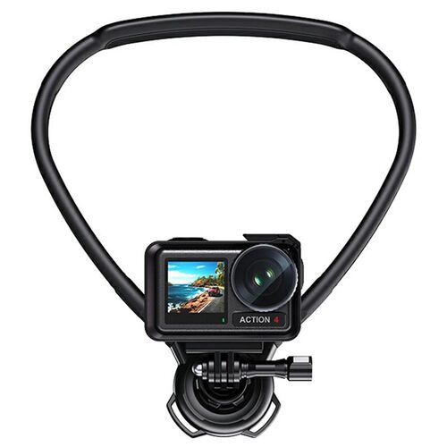 F�r DJI GoPro Insta360 Action Kamera Rotierbare Nackenhalterung