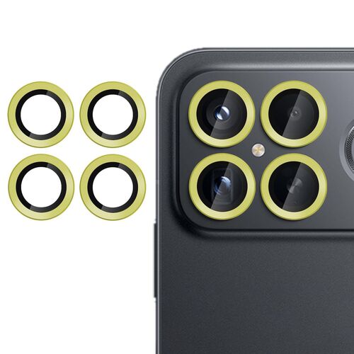 F�r Xiaomi Poco F8 Ultra Kalebol 9H Kamera Schutzglas D�nn Gold