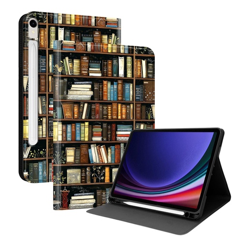 F�r Samsung Galaxy Tab S10 Lite / S10 FE / S9 Kunstleder Motiv Tasche