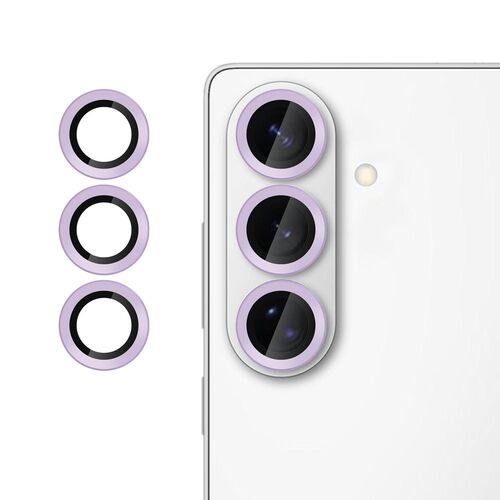 F�r Samsung Galaxy S26 5G Kalebol 9H Kamera Schutzglas D�nn Lila