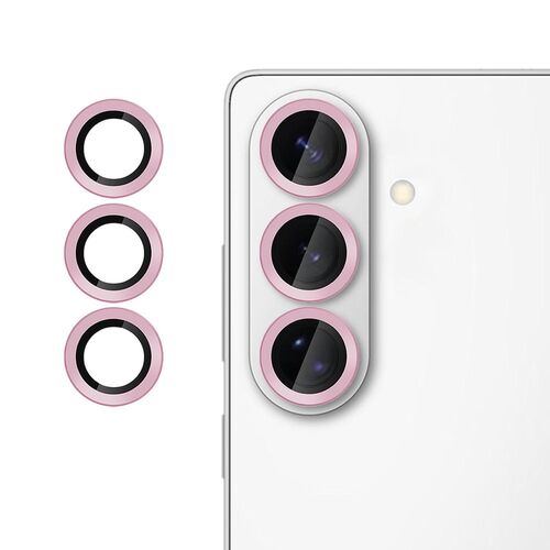 F�r Samsung Galaxy S26 5G Kalebol 9H Kamera Schutzglas D�nn Rosa