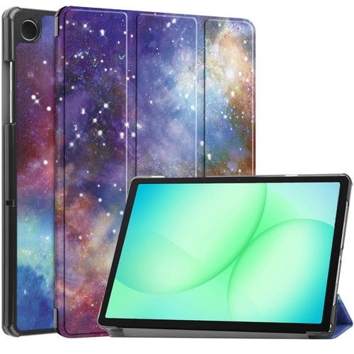 F�r Samsung Galaxy Tab A11+ Plus / A9+ Plus 3folt Smart H�lle Milchstrasse