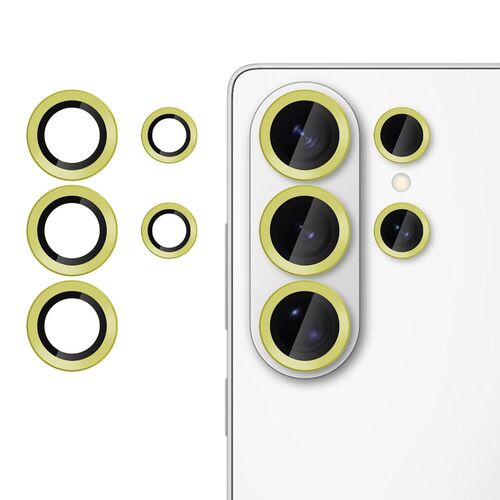 F�r Samsung Galaxy S26 Ultra Kalebol 9H Kamera Schutzglas D�nn Gold