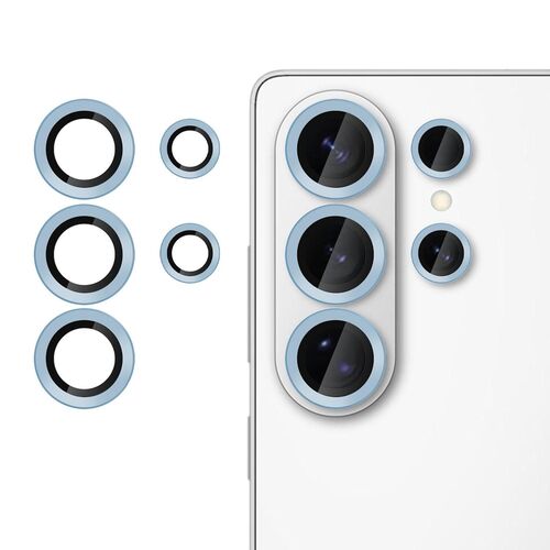 F�r Samsung Galaxy S26 Ultra Kalebol 9H Kamera Schutzglas D�nn Blau