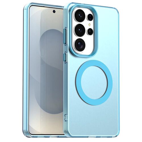 MagSafe f�r Samsung Galaxy S26 Ultra Candy Design Hybrid TPU Blau