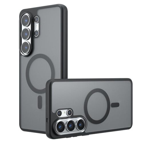 MagSafe f�r Samsung Galaxy S26 Ultra 5G Armor TPU Hybrid H�lle Schwarz